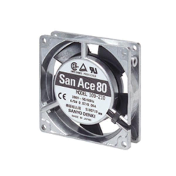 ACファン San Ace 80 AC100V(80mm×20mm厚)【109-210】