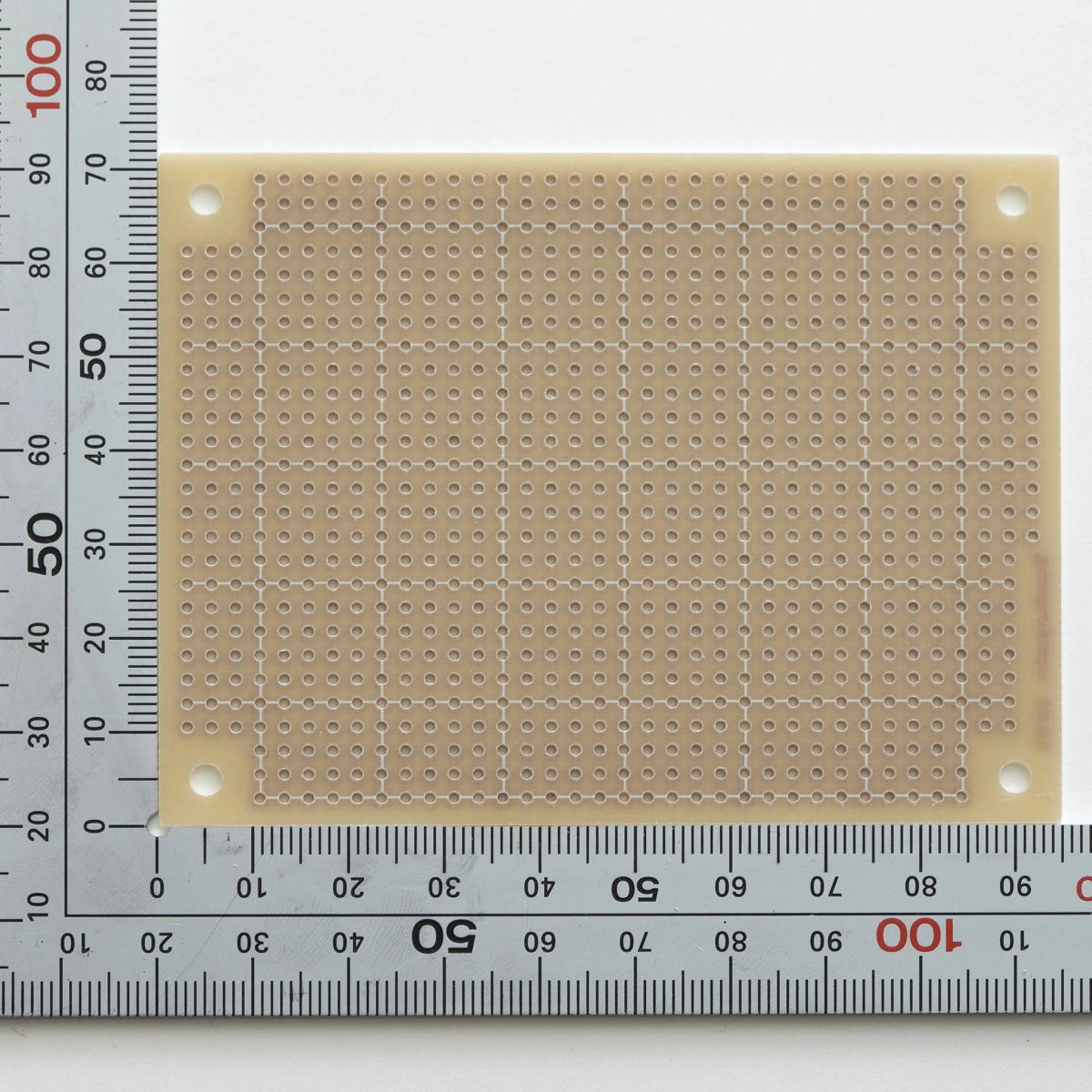 ユニバーサル基板 片面 ガラスコンポジット 95×72mm【ICB-293G】