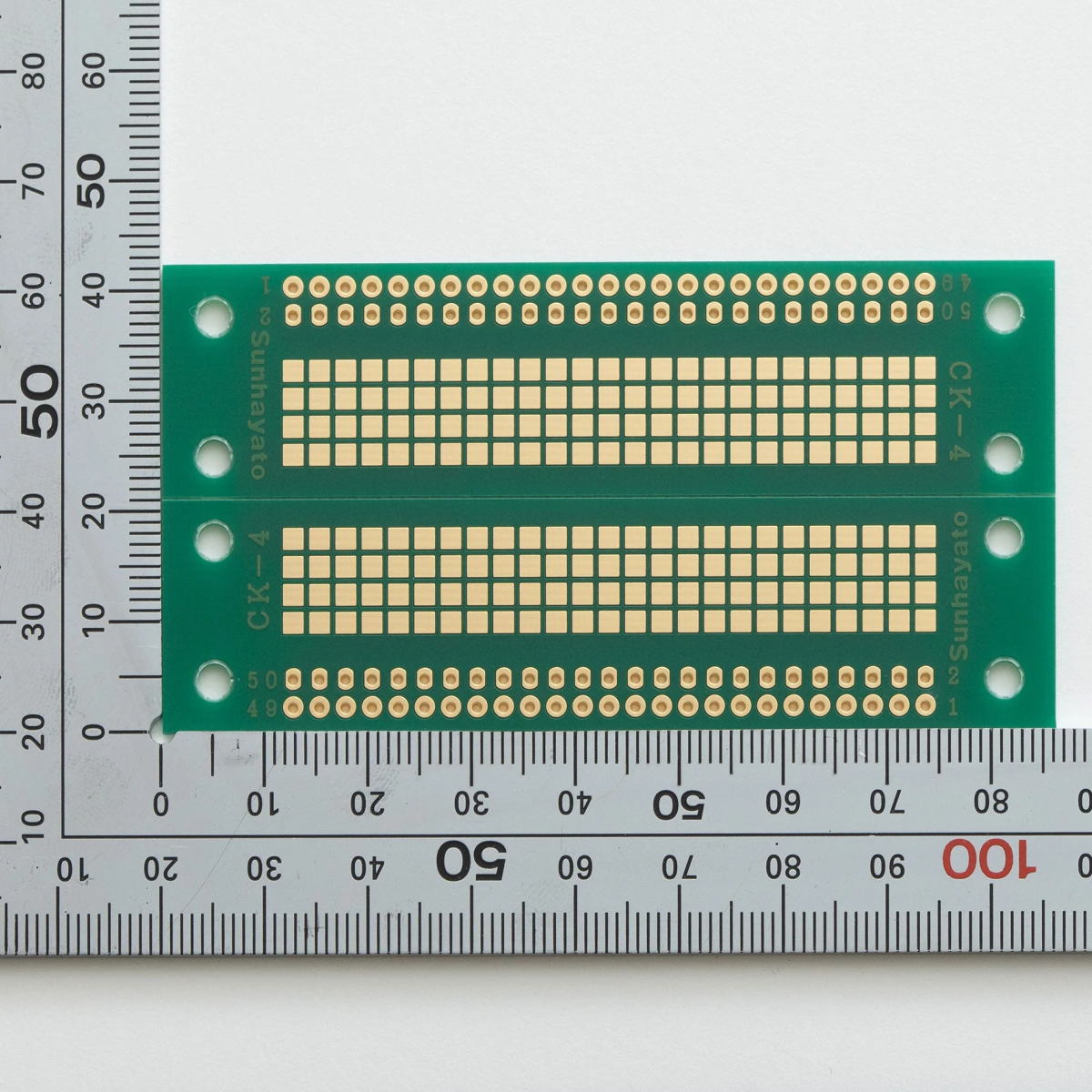 コネクタ変換基板 SMTコネクタ50ピン×2列0.5mm【CK-4】
