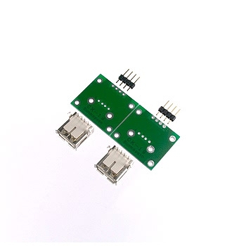 コネクター変換基板 USB Aタイプ【CK-19】