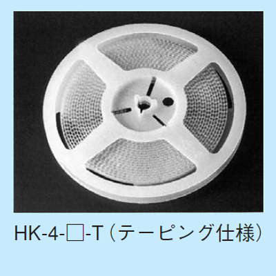 自動挿入機用 表面実装用チェック端子(3000本入)【HK-4-G-T】