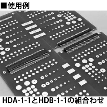 表面実装用平行連結ピン 2.54mmピッチ(10本入)【HDA-3-1-20P】