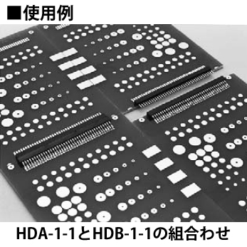 表面実装用平行連結ソケット 2.54mmピッチ(10本入)【HDB-3-1-20P】