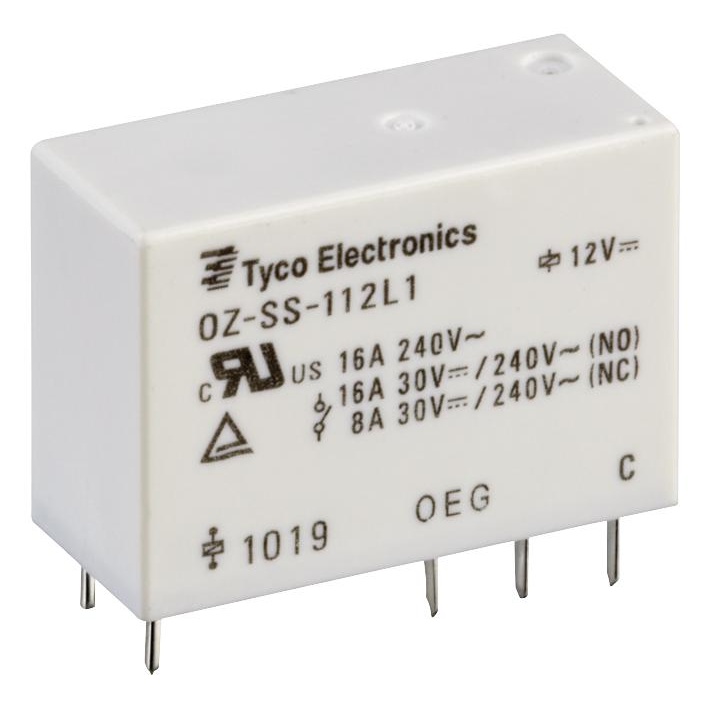 Lot De 5 Relais PCB 6 Broches 16A 240VAC – OZ-SS-112LM1 12VDC – Relais De Puissance Électronique Fiable