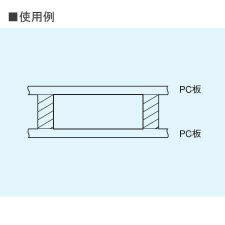 表面実装用台座(リール2000個入)【NS-0.5】