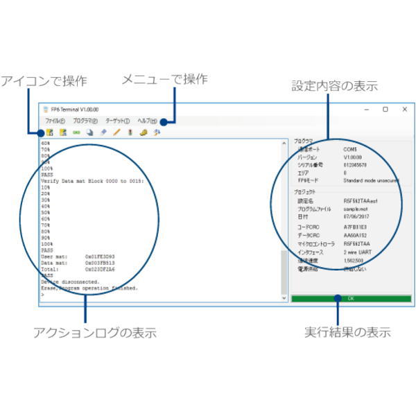 フラッシュプログラマ PG-FP6 Terminal【RTE0T00001FWRJP000R】