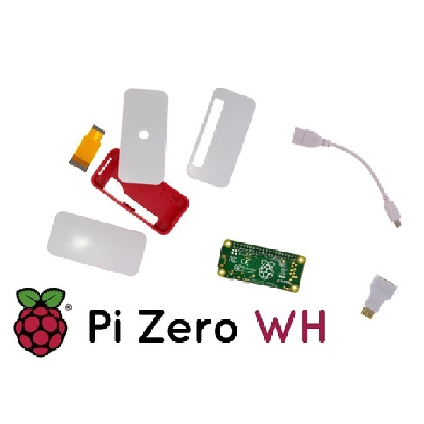 Pi Zero WH Official Simple Kit【RASSETPIZHSP01】