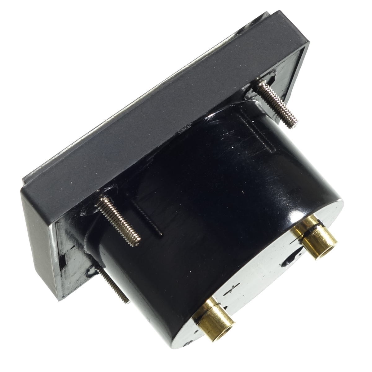 パネルメーター アナログ電流計 DC100mA【FA38BDC100mA】