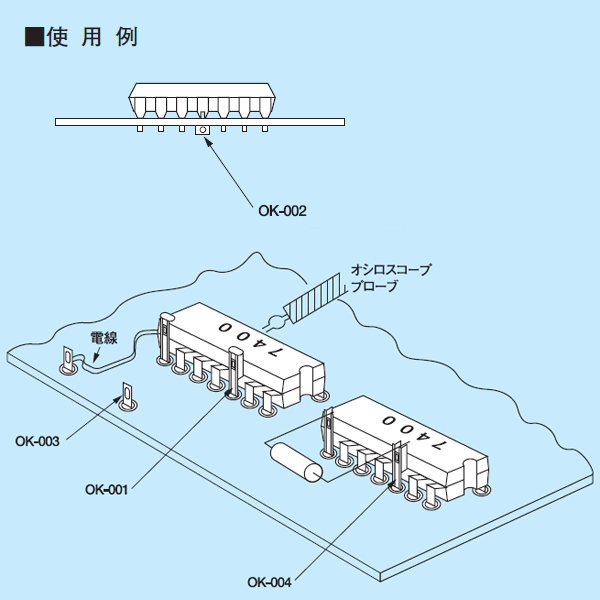 設計ミスチェック用 OKシリーズ(1000本入)【OK-004-G】