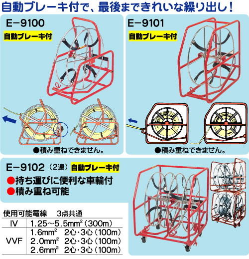 電線リール E-9100 マーベル製｜電子部品・半導体通販のマルツ