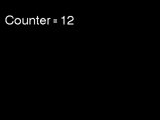 Counter ＝12