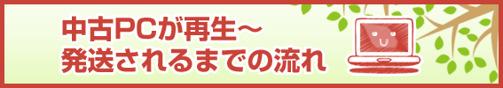 買取～中古パソコンが発送されるまでの流れ