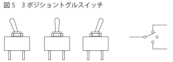 3ポジショントグルスイッチ