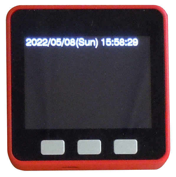NTP CLOCK TEXT表示