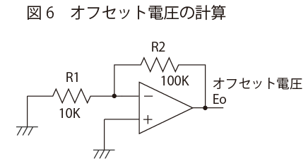 オフセット電圧の計算