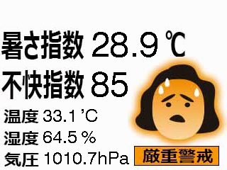 厳重警戒
