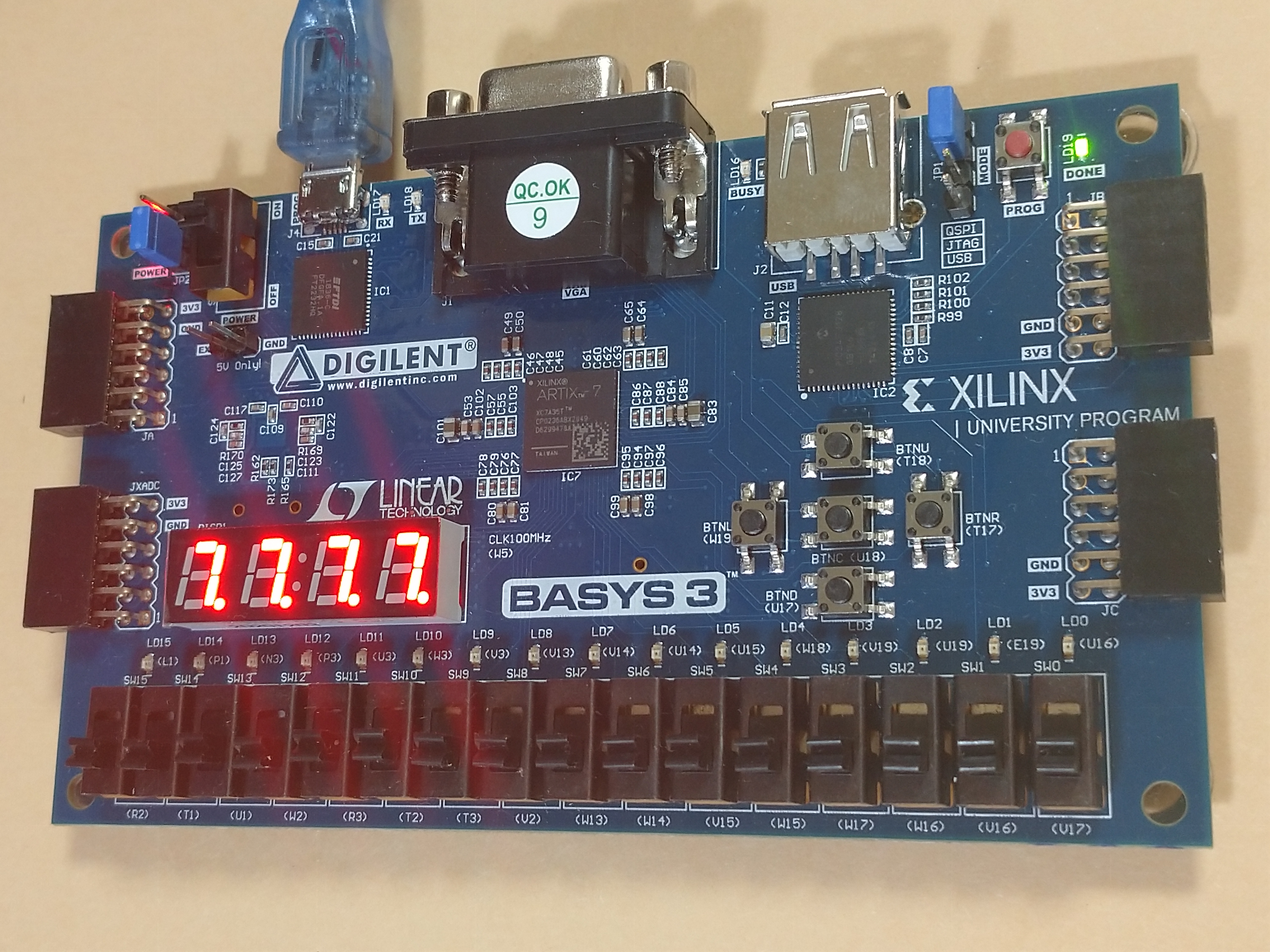 MZ-BASYS-ON1　Xilinx製FPGAで始めるHDL回路設計入門」　講義ビデオ付きパーツセット　ZEPエンジニアリング製｜電子部品・半導体通販のマルツ