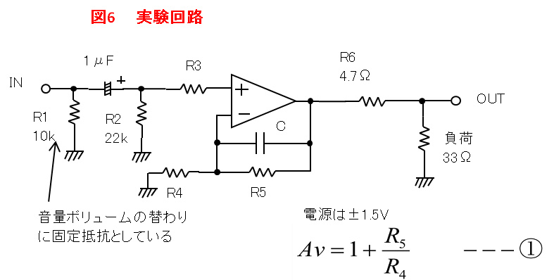 図6 実験回路