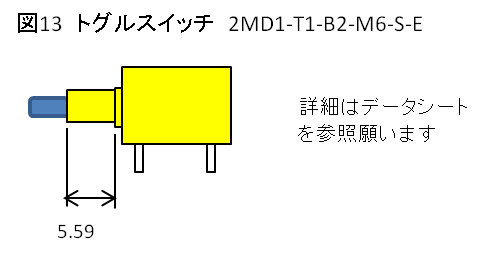 図１３　グルスイッチ ２MD1-T1-B2-M6-S-E