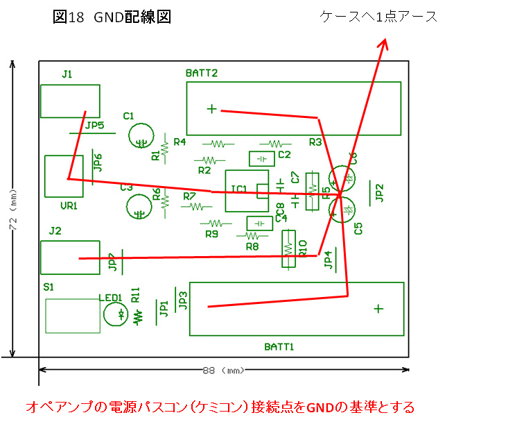 図18 GND配線図