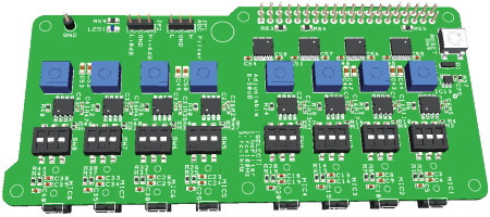 ＜　Raspberry PiのカスタムHAT　＞