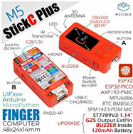 ■M5StickC Plus【M5STACK-K016-P】 2,000円