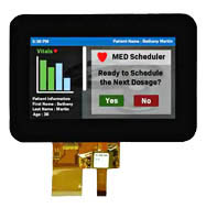 ■4.3インチEZ Grip IPS TFTディスプレイ【NHD-4.3-800480EZ-ASXP-CTP】 10,742.23円