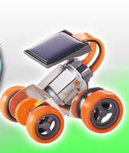 組み立てカンタン！見た目もかわいい「ミニソーラーメタルカー」【JS-6211】1,140円