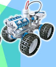 マグネシウム燃料電池で動く4WDカー「4WD燃料電池カー」【JS-7903】1,710円