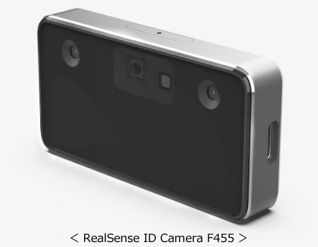 顔認証用に最適化されたデプス(深度)カメラ 「Intel RealSense