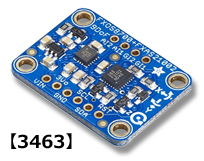 FXOS8700/FXAS21002搭載 9軸(加速度+ジャイロ+磁力)BOB【3463】¥1,885.56(税込¥2,074.11)