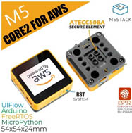 ■M5Stack Core2 for AWS ESP32 IoT開発キット【M5Stack-K010-AWS】 ￥6,380(税込￥7,018)