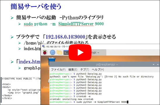 [WEBライブ実習セミナ]ラズベリー・パイで学ぶLinux＆Pythonプログラミング超入門 ショートセミナ(3) 「ウェブページの作成」