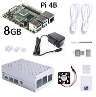 ■Raspberry Pi 4B 8GB スターターキット【RPI4-8GB-SET】  ￥15,499(税込￥17,048)  