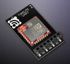 ＜ アンテナ内蔵タイプのTWELITE UART RED ＞