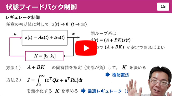 自宅で受講！電子パーツ付き実習セミナ「4 状態フィードバック制御」