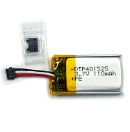 ■リチウムイオンポリマー電池(3.7V/110mAh)【DTP401525(EZ3)】 ￥999(税込￥1,098)