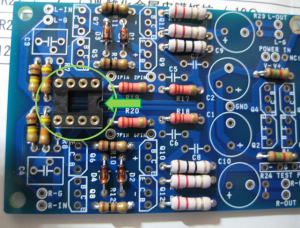 ヘッドホンアンプキット(LHPA-DIA_BUFFER-KIT)の作り方 その１