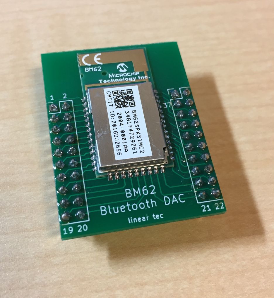 すぐに使える Bluetoothオーディオdipモジュール Mzbm62 B01